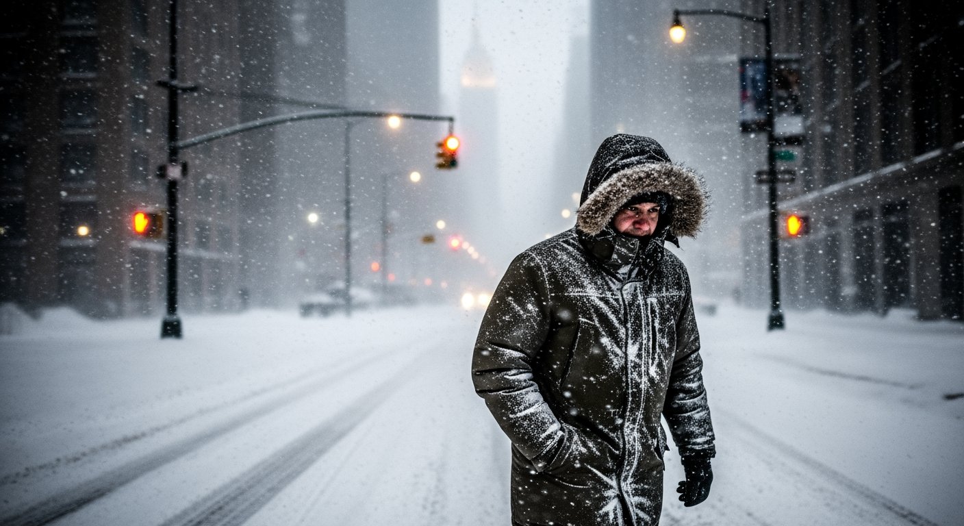 紐約市發布九年來首個暴風雪警報，各地嚴陣以待
