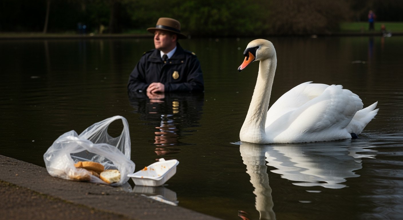 皇家公園表示無證據支持奈傑爾·法拉吉關於移民食用天鵝的說法——英國政治直播