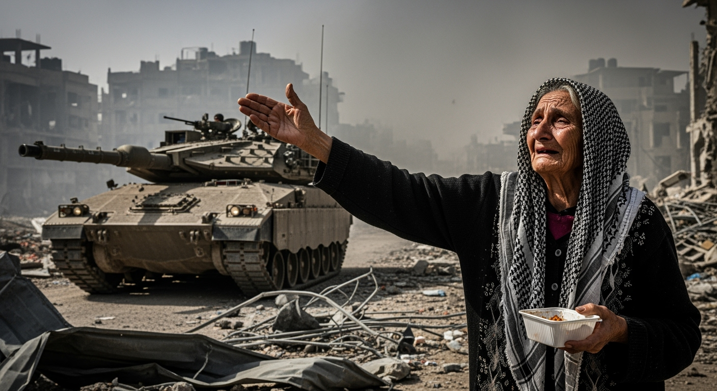 以軍宣布受飢荒重創的加薩市為戰區，終止允許有限物資運送的「戰術暫停」——事件實錄