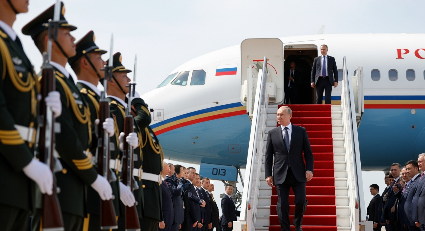 普丁抵達中國出席安全峰會——烏克蘭戰爭即時報導