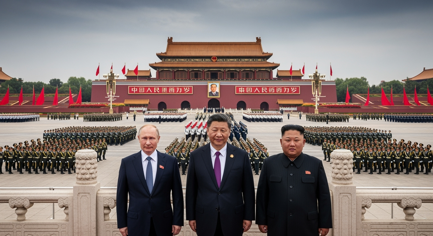 普丁與金正恩將加入習近平出席中國閱兵，向西方展示反抗姿態