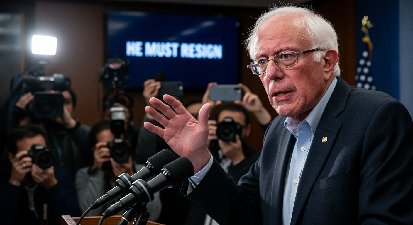 伯尼·桑德斯要求小羅伯特·甘迺迪辭去衛生部長一職