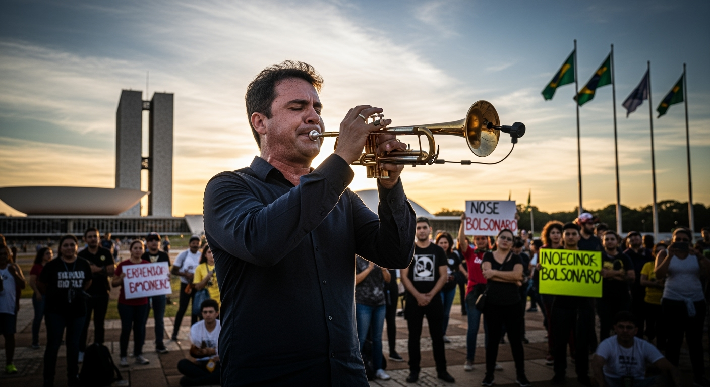 「我在為他的政治生涯守靈」：等待波索納洛審判日的號手