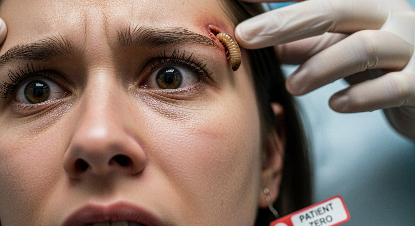 美國確診首例人類感染「食肉」螺旋蠅寄生蟲病例。