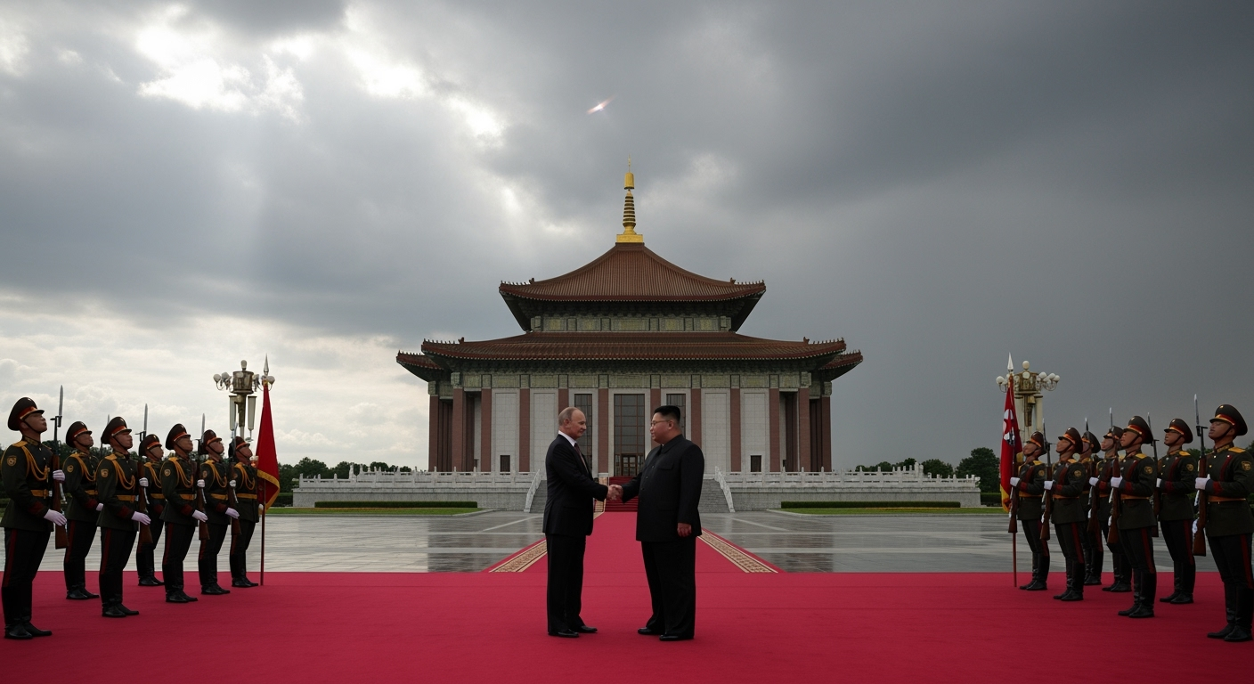 金正恩與普丁會面後承諾,將「竭盡全力協助」莫斯科。