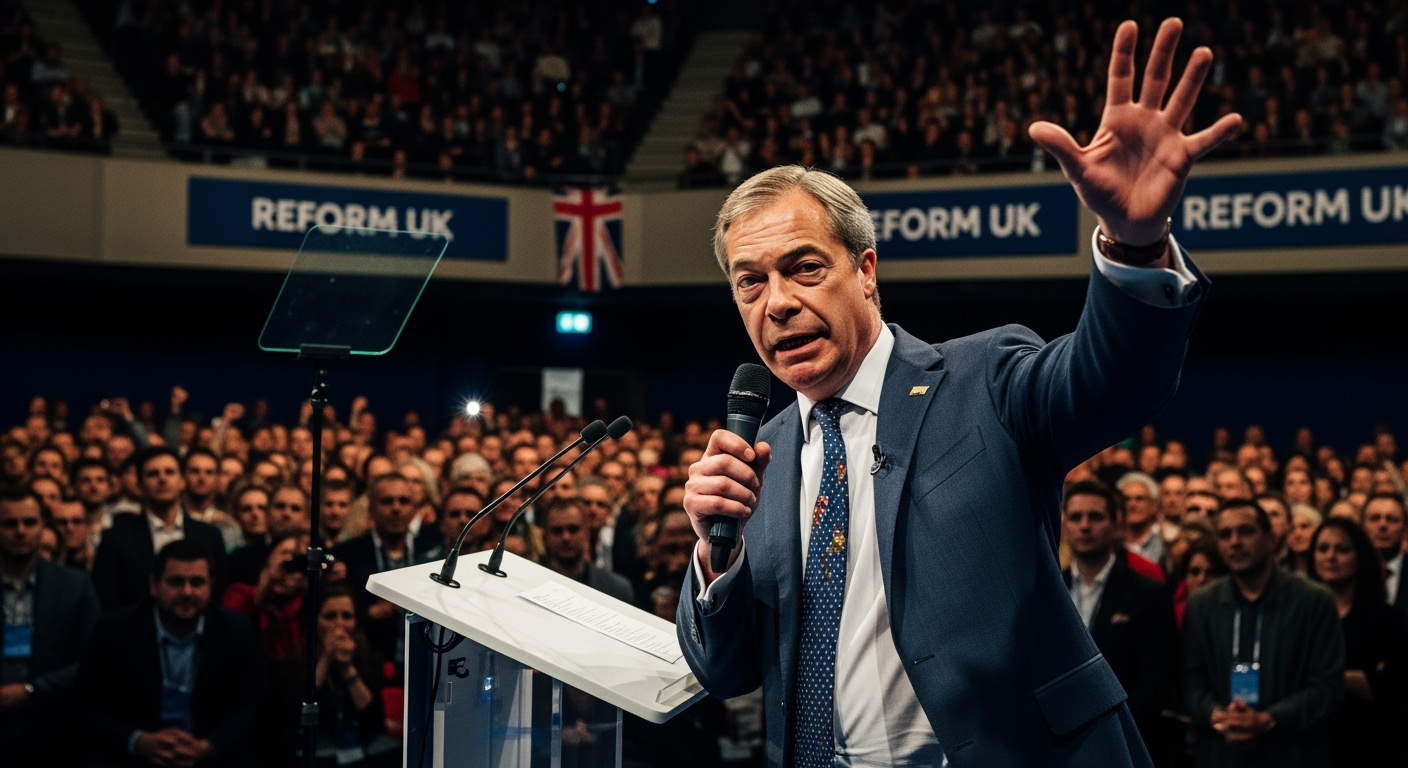 奈傑爾·法拉吉(Nigel Farage)表示:「2027 年極有可能舉行大選」。