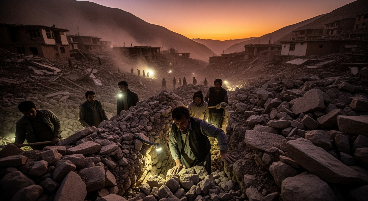 阿富汗地震死亡人數突破 1,400 人,塔利班當局呼籲國際援助。