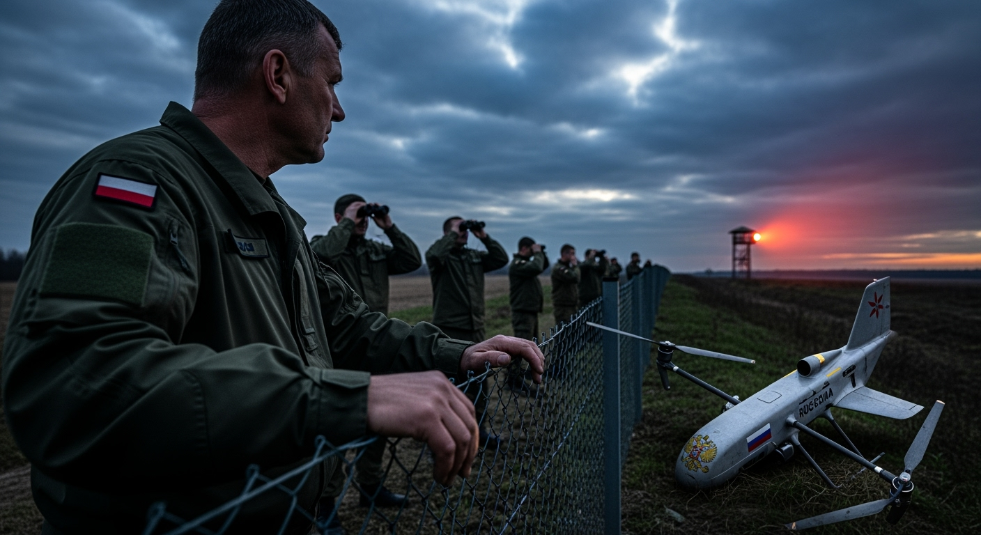 俄無人機入侵波蘭 遭指為克里姆林宮「測試北約」