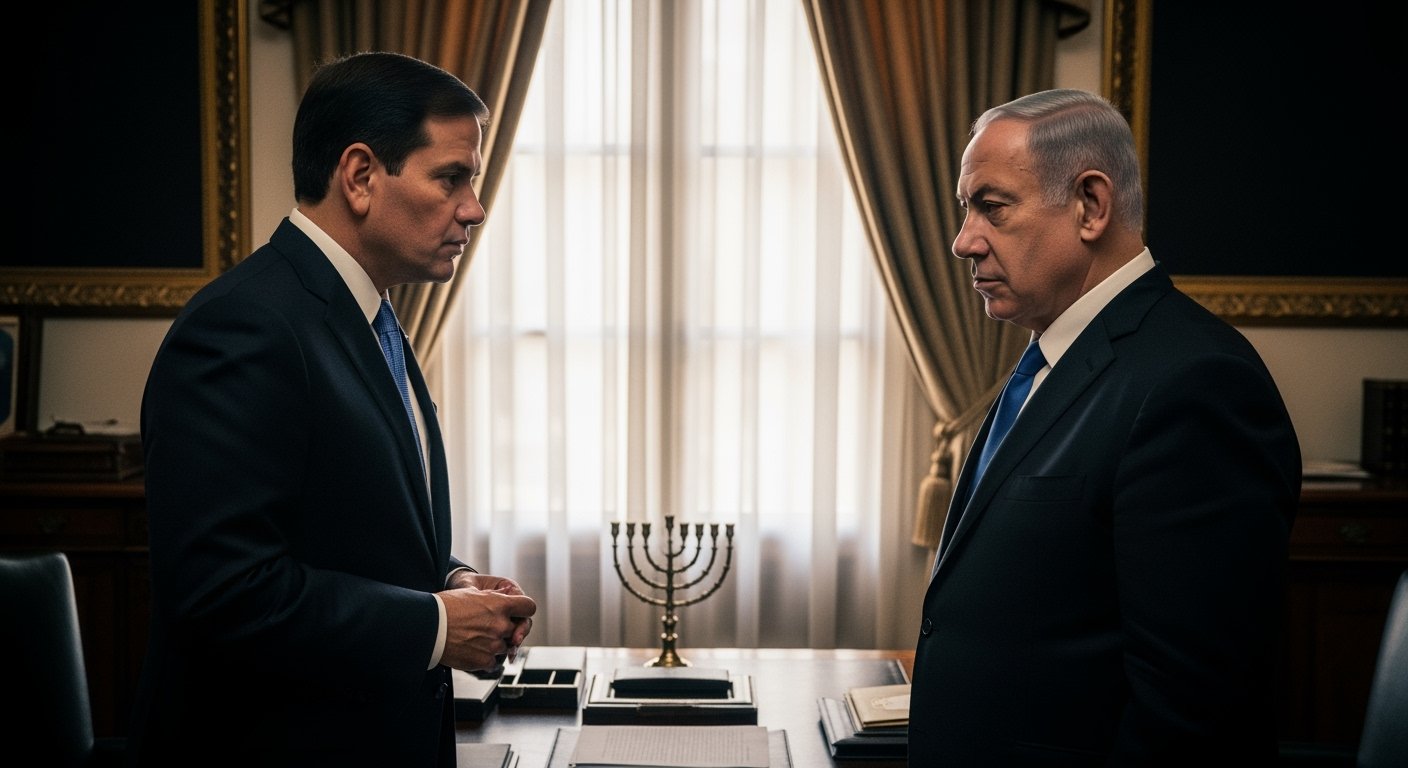 襲殺卡達哈瑪斯領袖引緊張 盧比歐抵達以色列