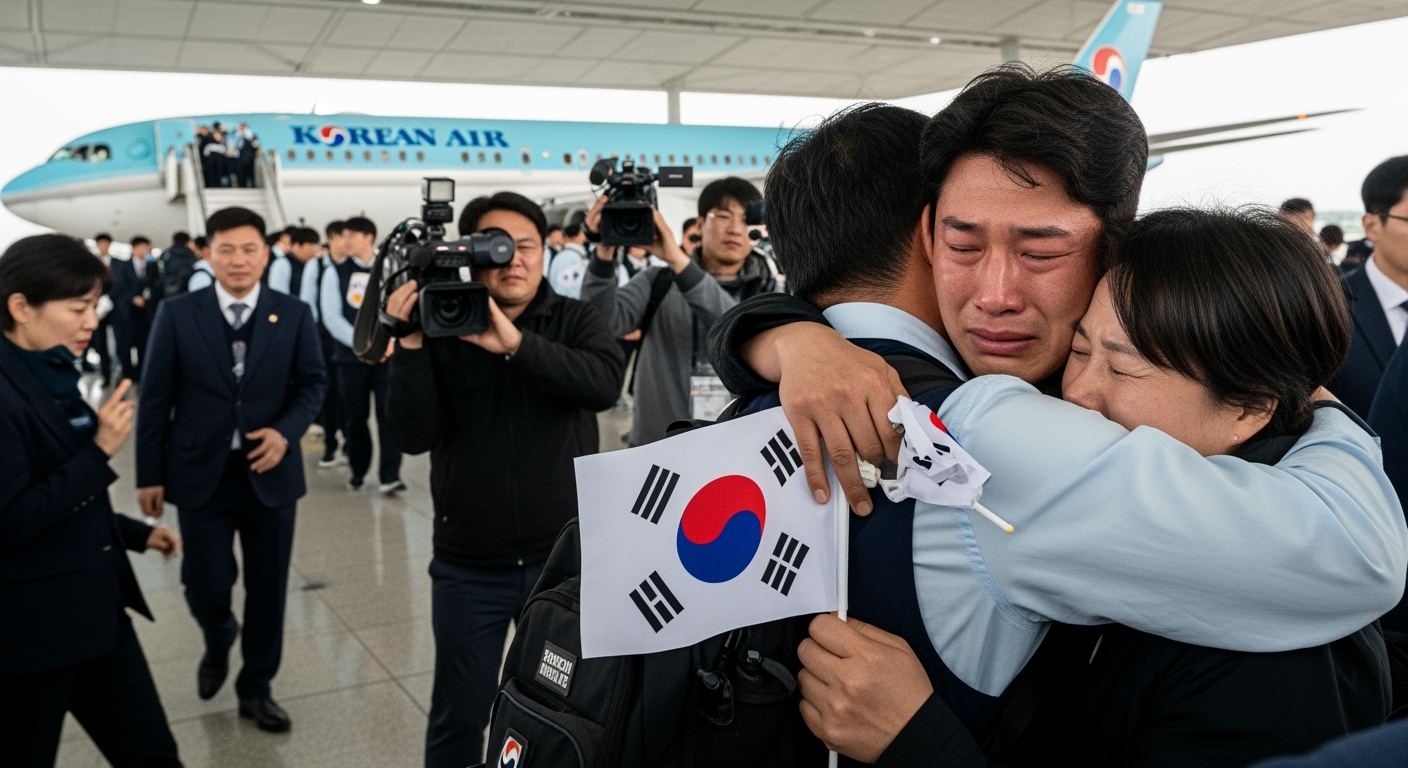 300勞工在美突襲行動中遭待如「戰俘」 南韓群情激憤