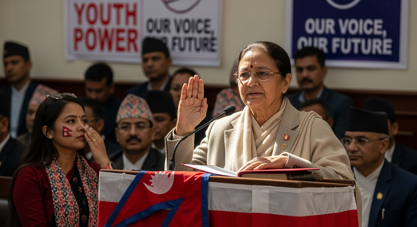 歷經致命抗議歷史性一週 尼泊爾任命首位女總理