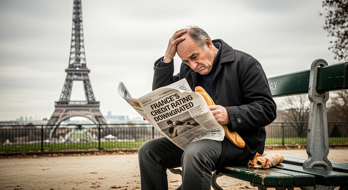 政治動盪債務恐續升 法國信評遭降級