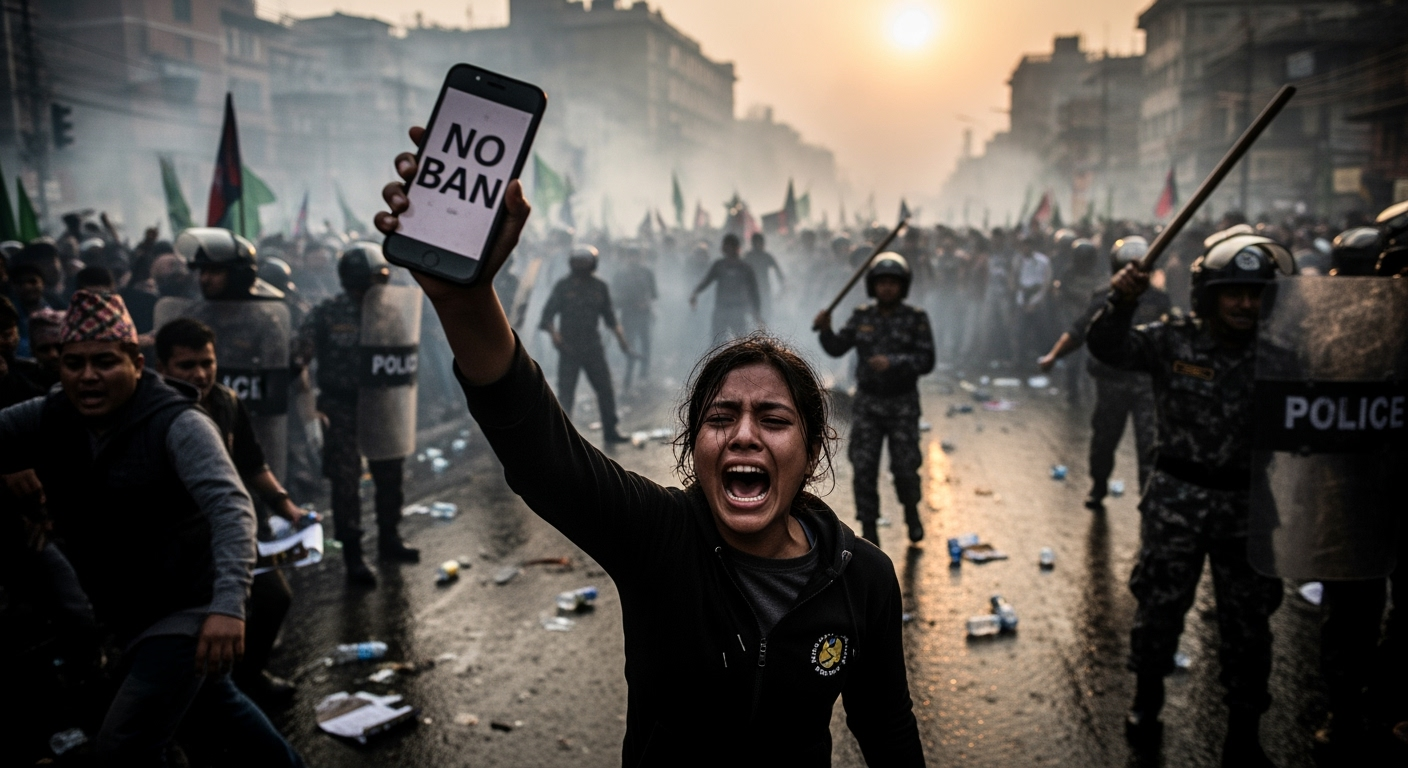 禁社群媒體釀致命抗爭 尼泊爾總理請辭