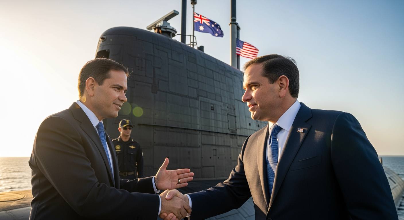 盧比歐低調示意 美方不會推翻對澳潛艦協議