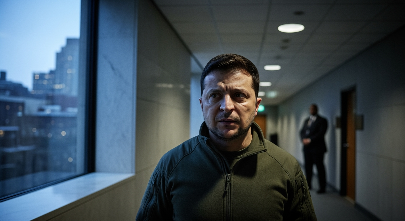 澤倫斯基準備與川普會面之際,指責盟友「浪費時間」