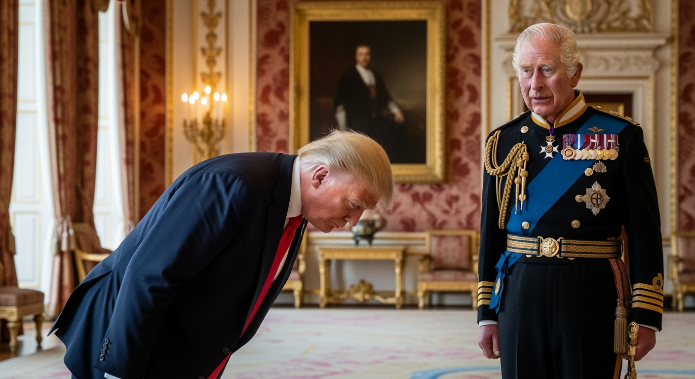 川普赴英進行國是訪問需知的王室禮儀