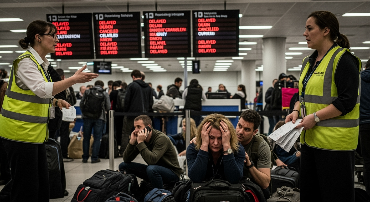 遭疑似網攻後,希斯洛、布魯塞爾與柏林機場持續延誤