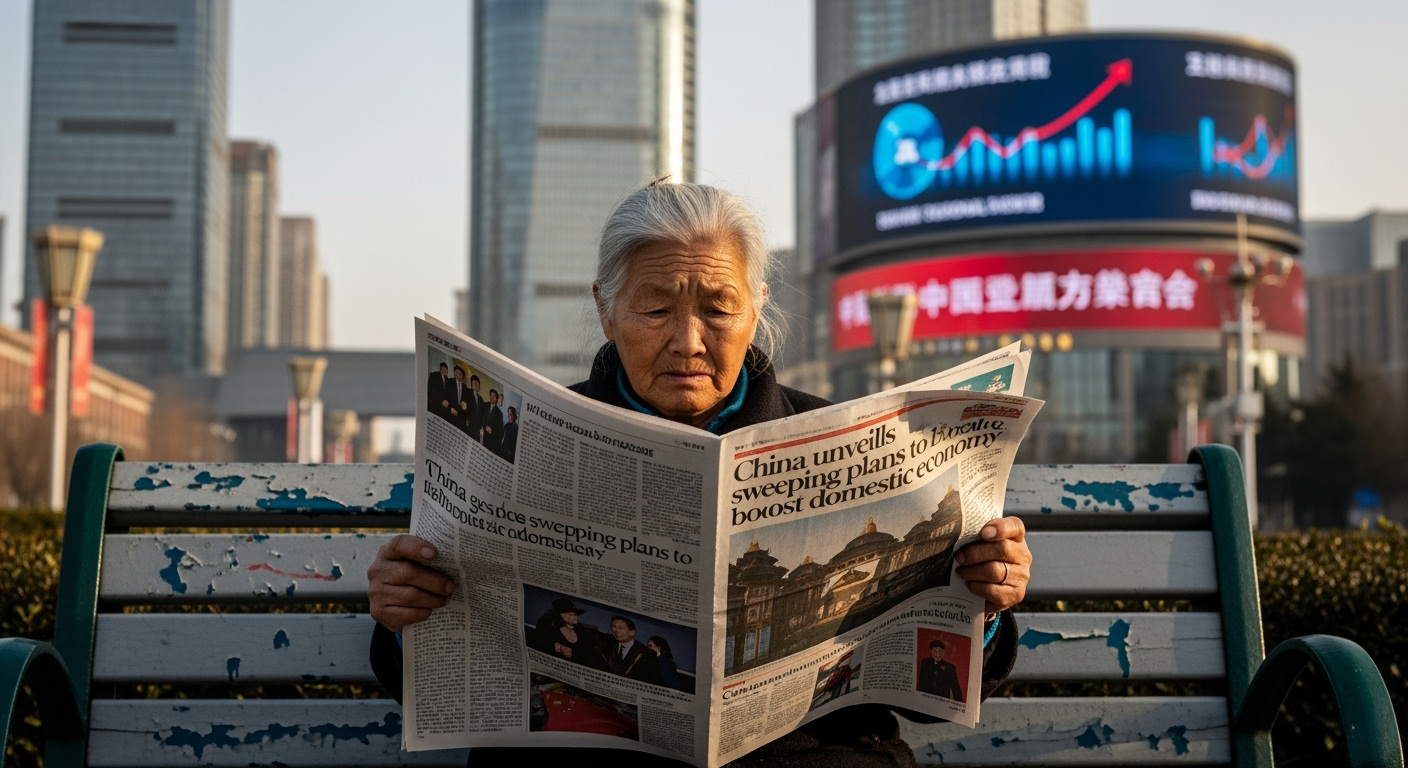 隨著川普關稅衝擊來襲,中國公布提振國內經濟的大規模計畫