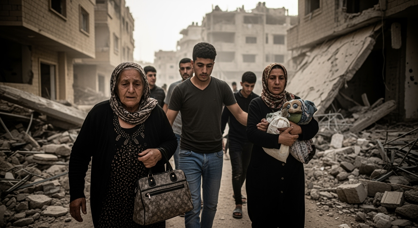 以色列部長稱加薩市居民撤離的「最後機會」已至——中東危機直播