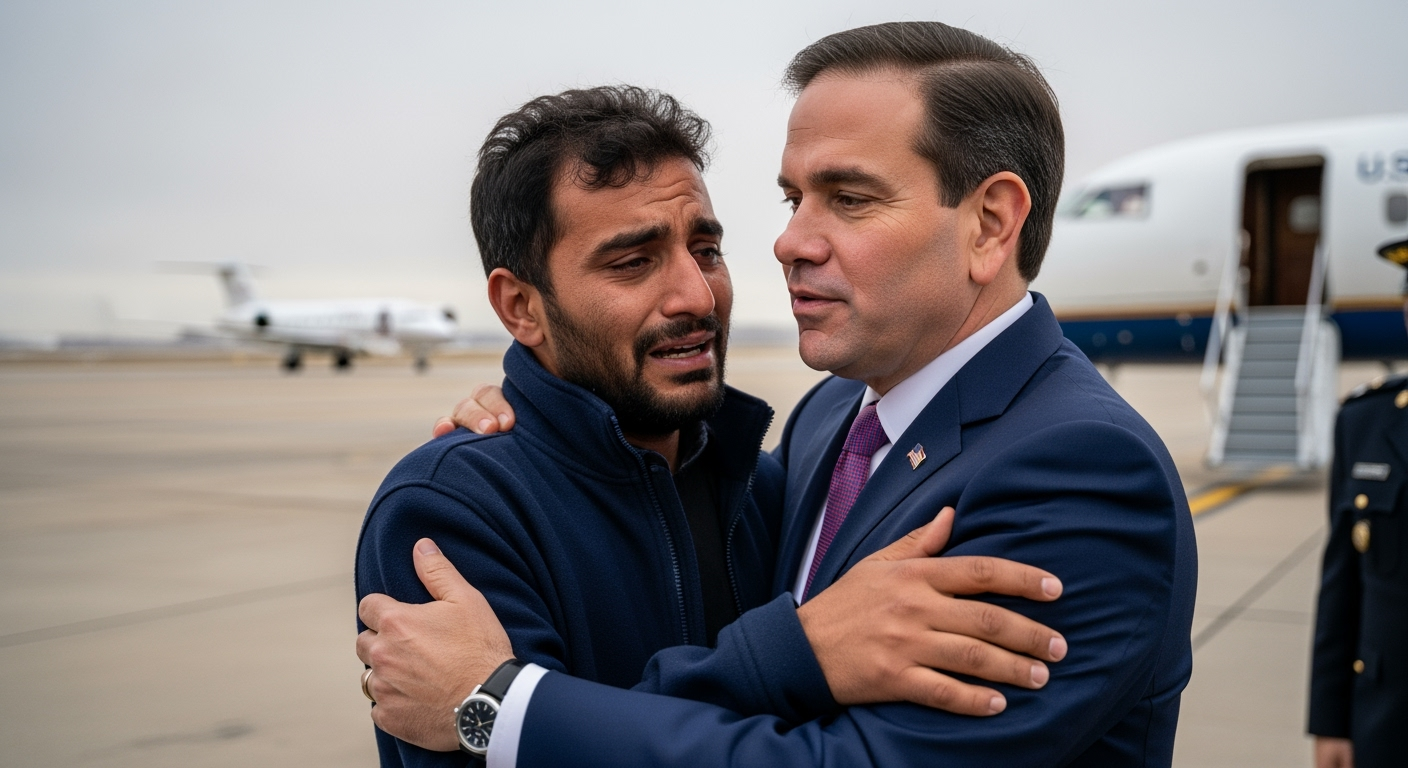 美國公民阿米爾·阿米里於阿富汗獲塔利班釋放。