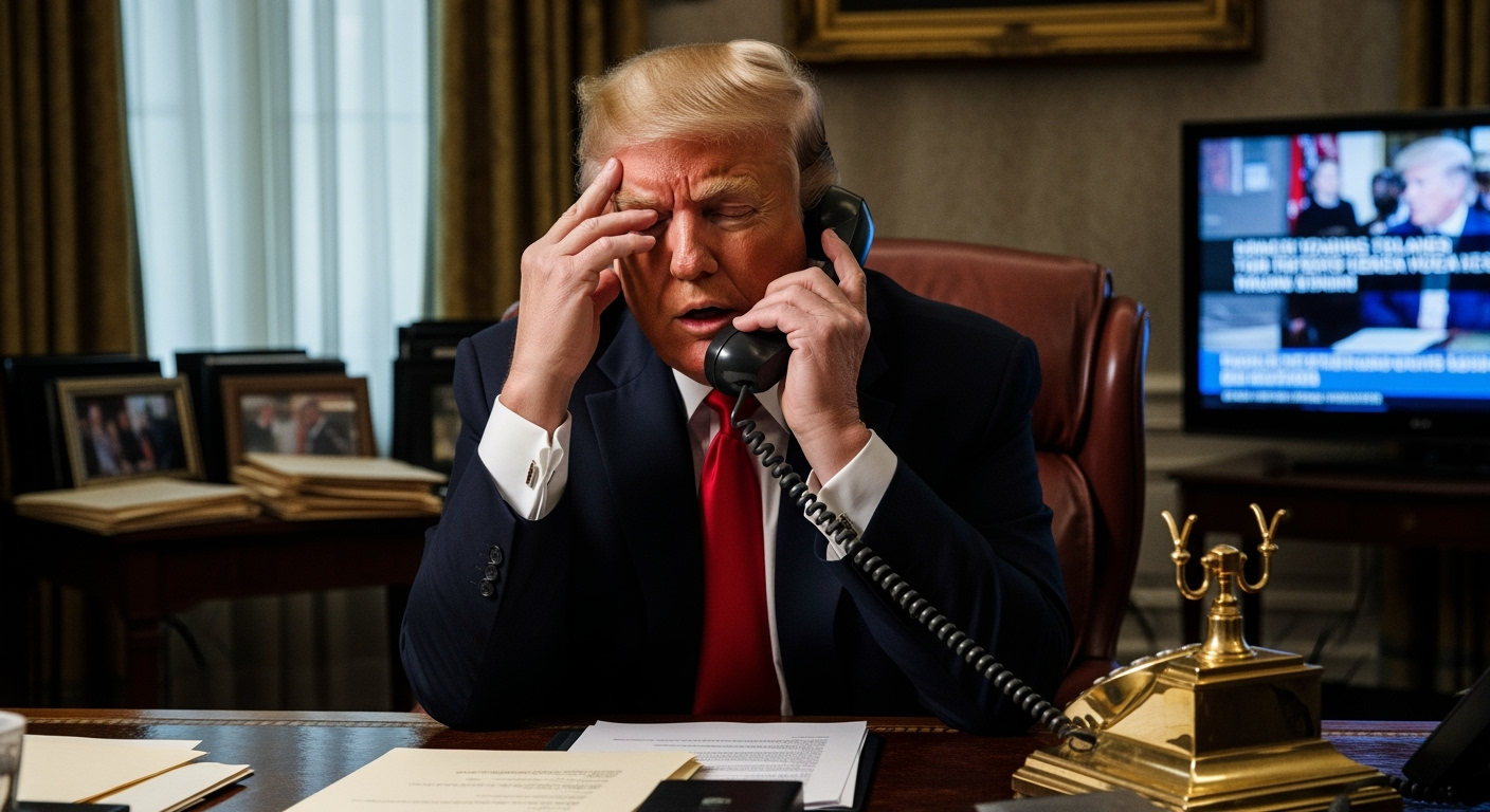 一通電話,普丁似乎再次改變了川普對烏克蘭的看法