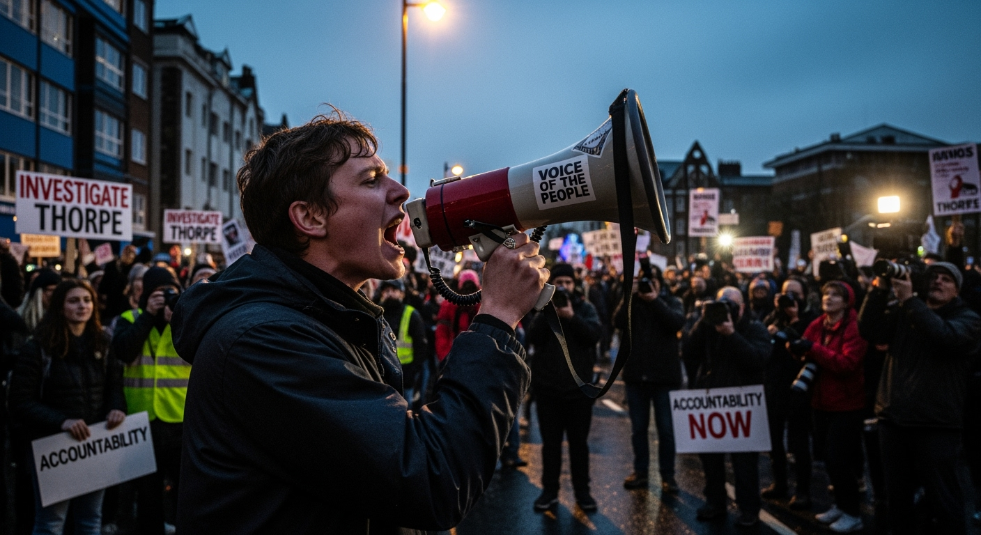 雷伊呼籲國會調查索普在抗議活動中的「煽動性行為」(不斷更新)