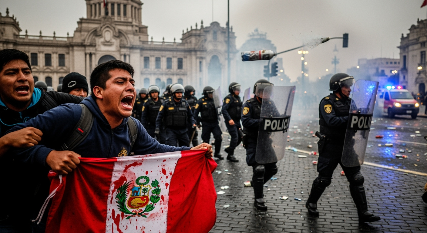 反對新總統的抗議活動造成一人死亡、數十人受傷,秘魯將宣布進入緊急狀態
