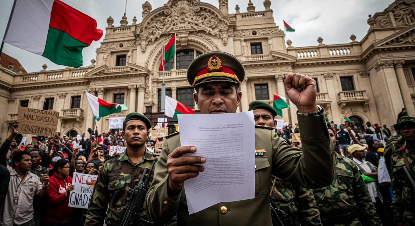 精銳軍事部隊宣稱已奪取馬達加斯加政權