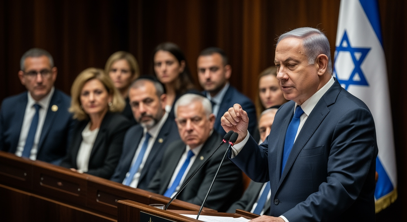 納坦雅胡表示，以色列將解除哈瑪斯武裝並使加薩非軍事化