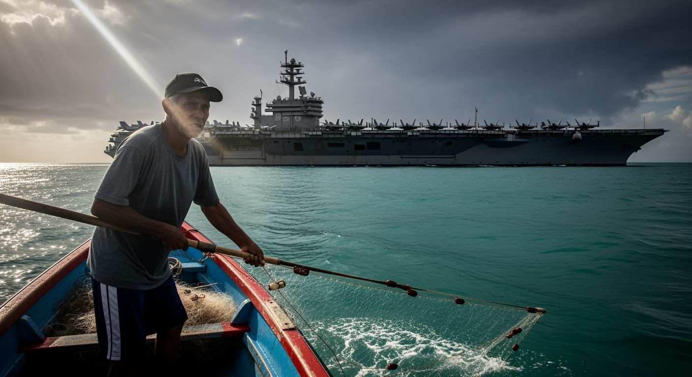 隨著川普加強加勒比海軍事化，五角大廈部署頂級航空母艦