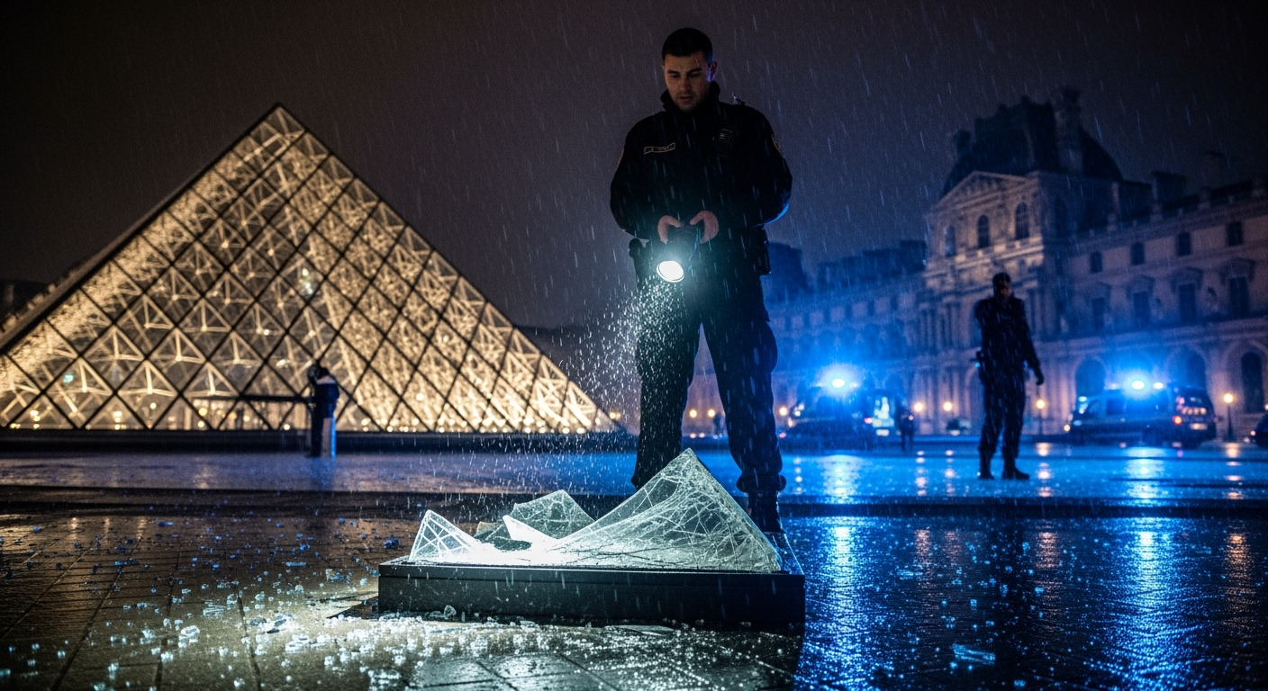 警方追緝羅浮宮珠寶大盜，博物館維安備受質疑