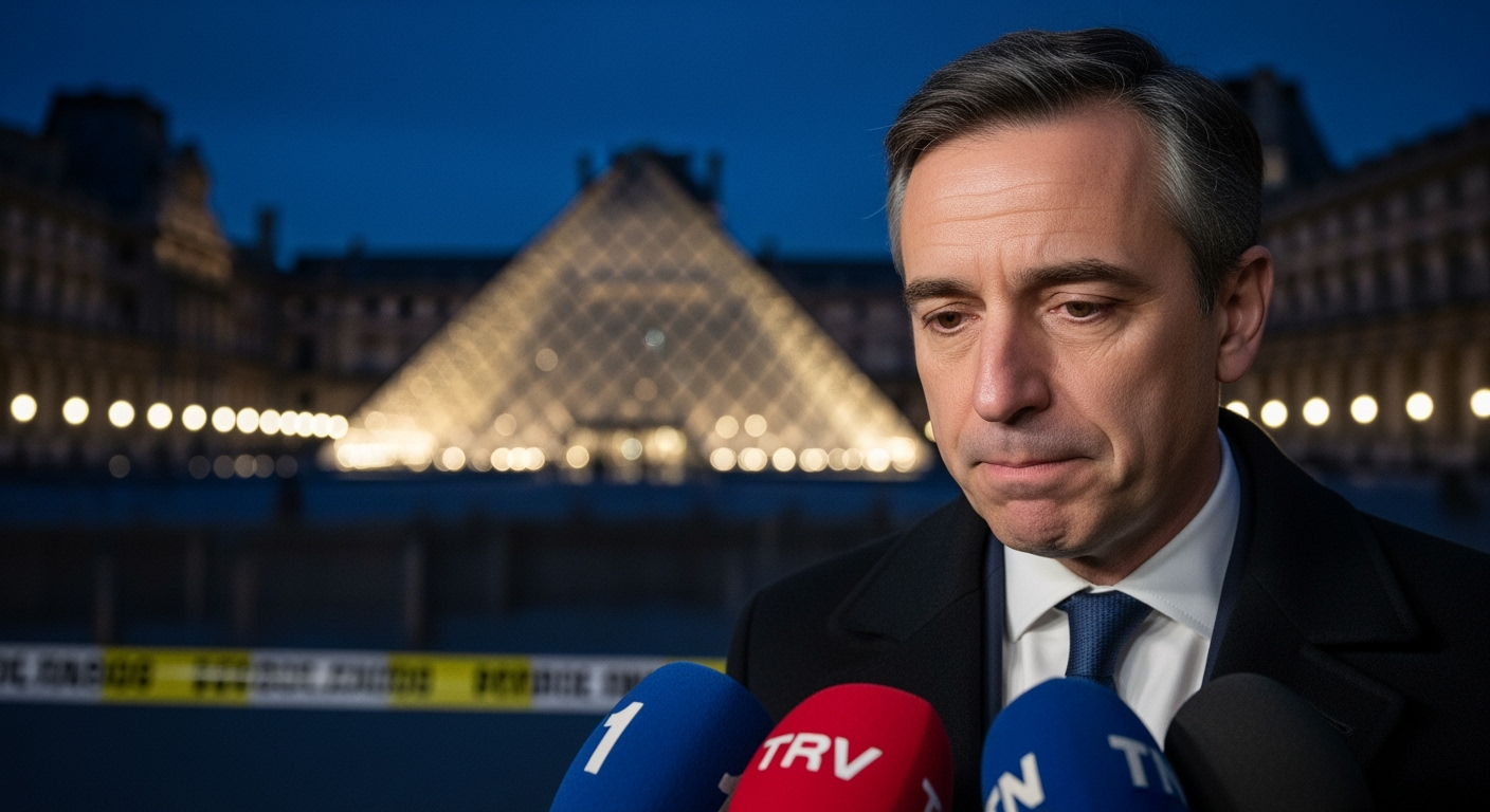 羅浮宮遭竊案引發博物館維安疑慮，法國政府備感壓力