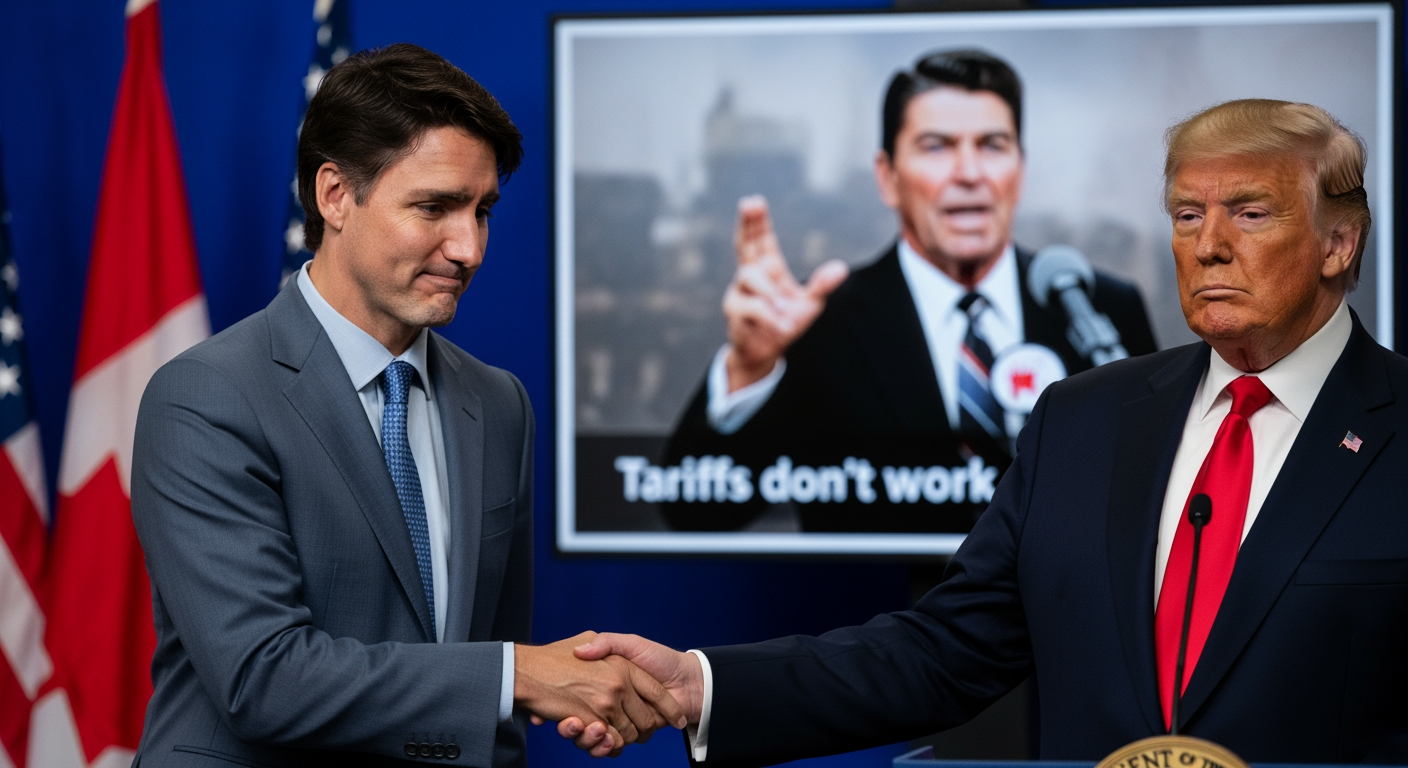 加拿大總理就雷根反關稅廣告向川普致歉