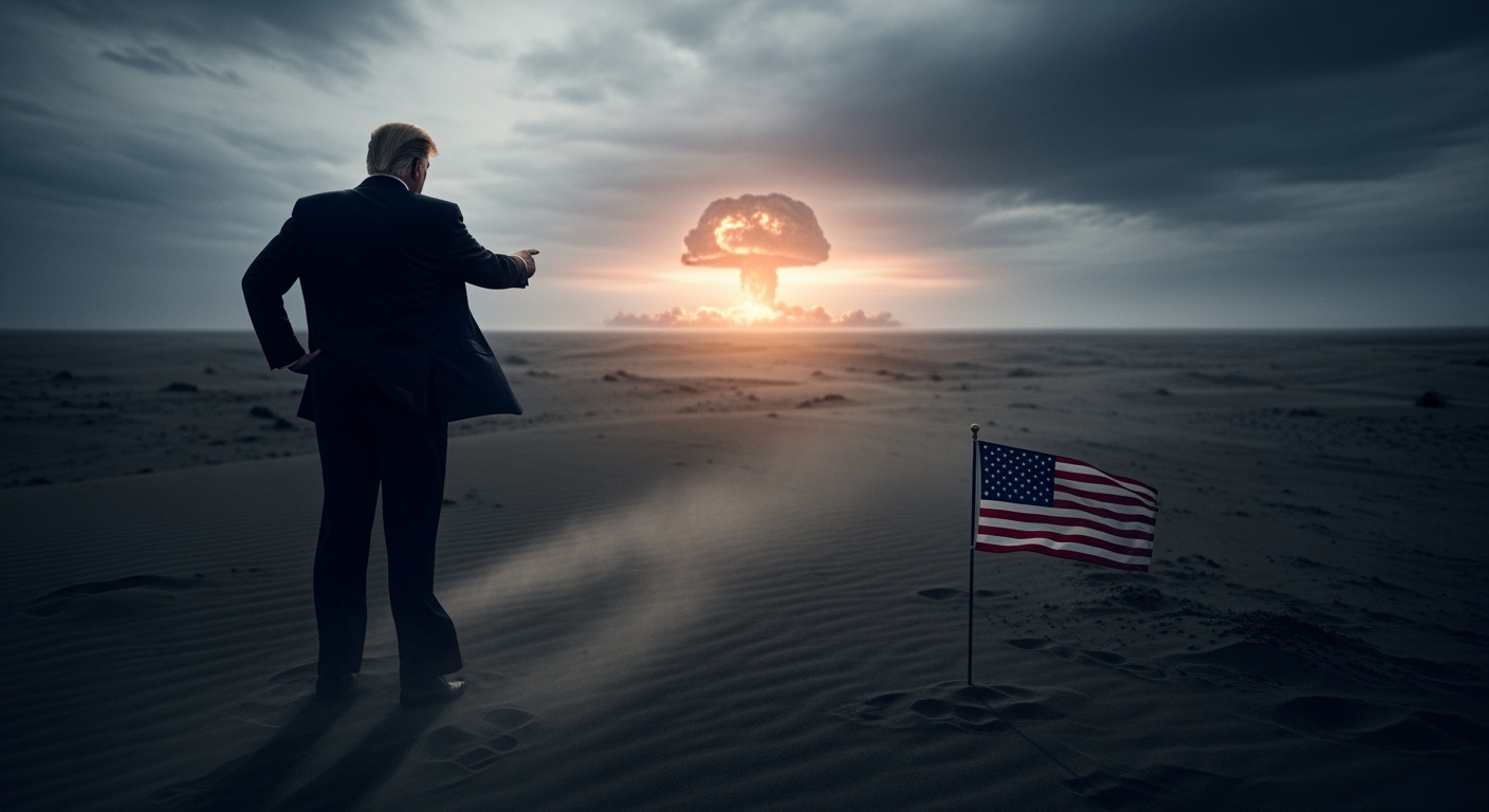 川普指示五角大廈，核武測試須與中俄並駕齊驅