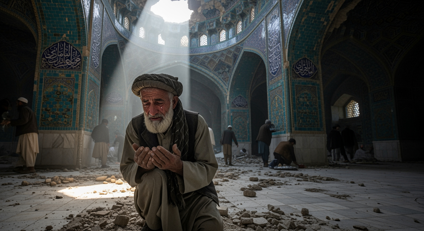 阿富汗強震造成 20 人死亡，據報著名的藍色清真寺受損