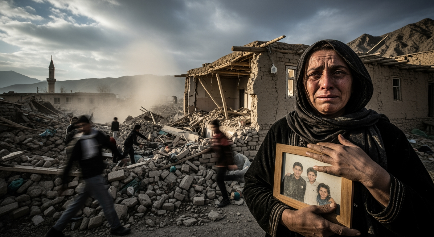 強震襲擊阿富汗北部