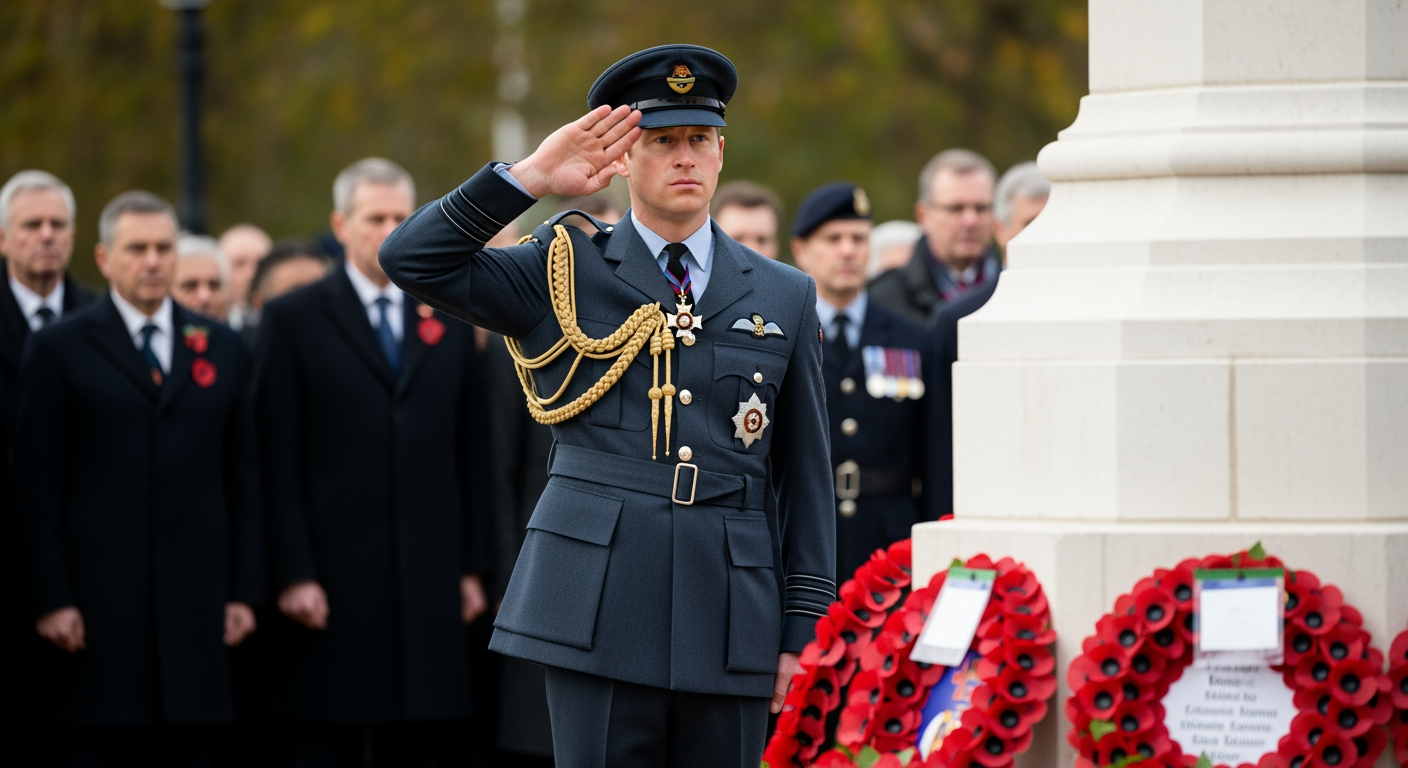 查爾斯國王與資深政治人物在和平紀念碑主持英國國殤星期日儀式——現場直播