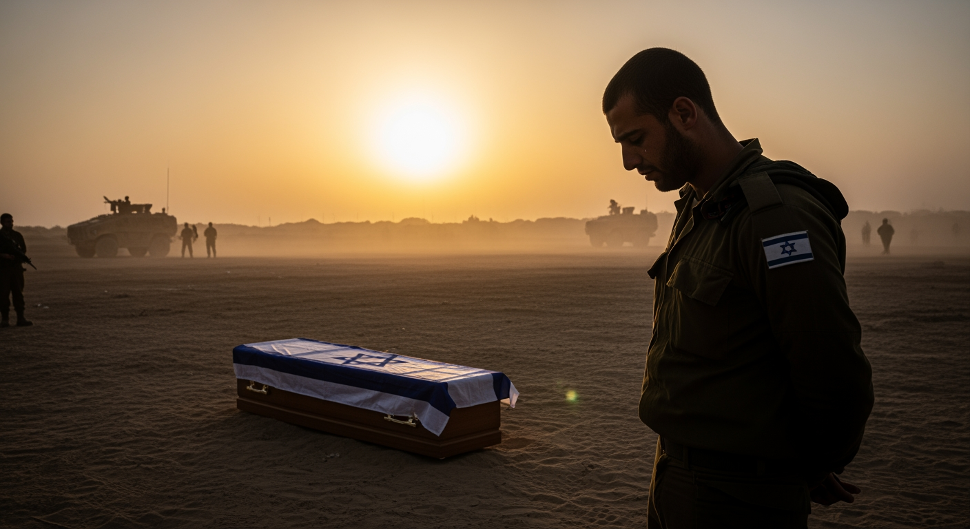 以色列士兵哈達爾·戈拉丁的遺體時隔 11 年從加薩歸還