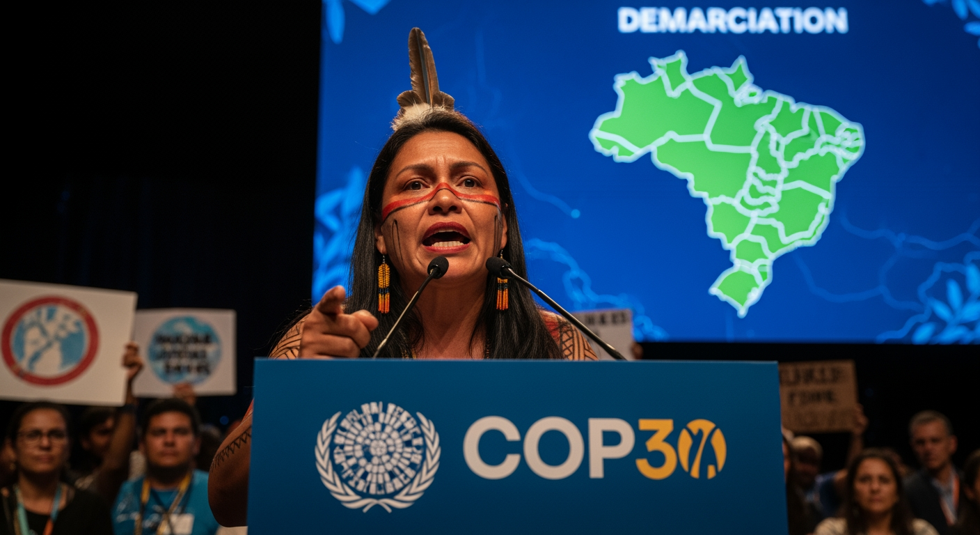 巴西部長表示，原住民土地必須被視為氣候政策的一部分