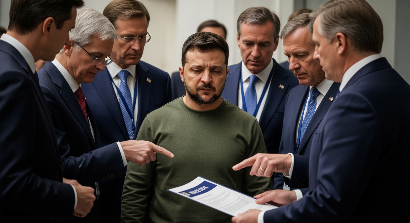 美方官員預期將施壓澤倫斯基簽署烏克蘭「和平協議」——即時新聞