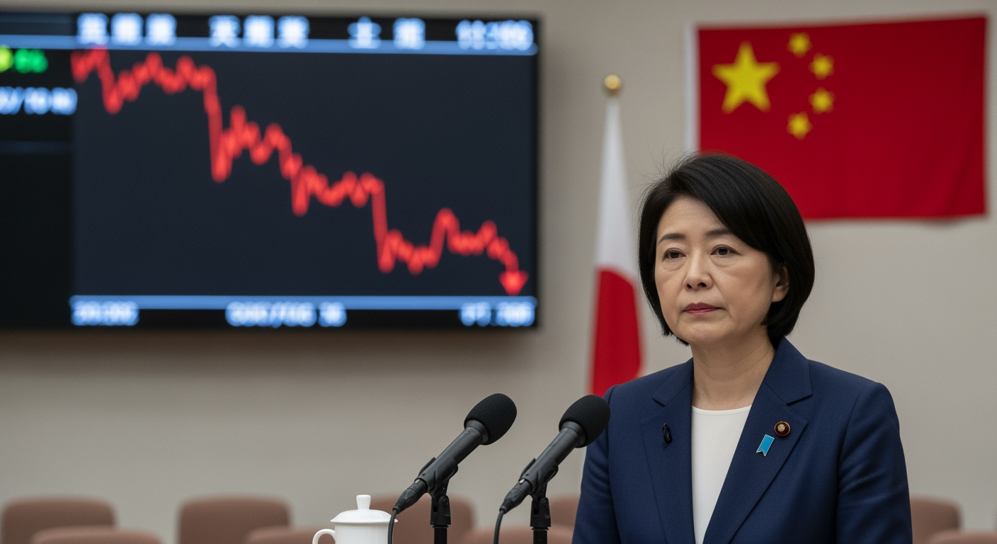 中國祭出嚴厲言詞與經濟制裁，懲罰日本新任領導人