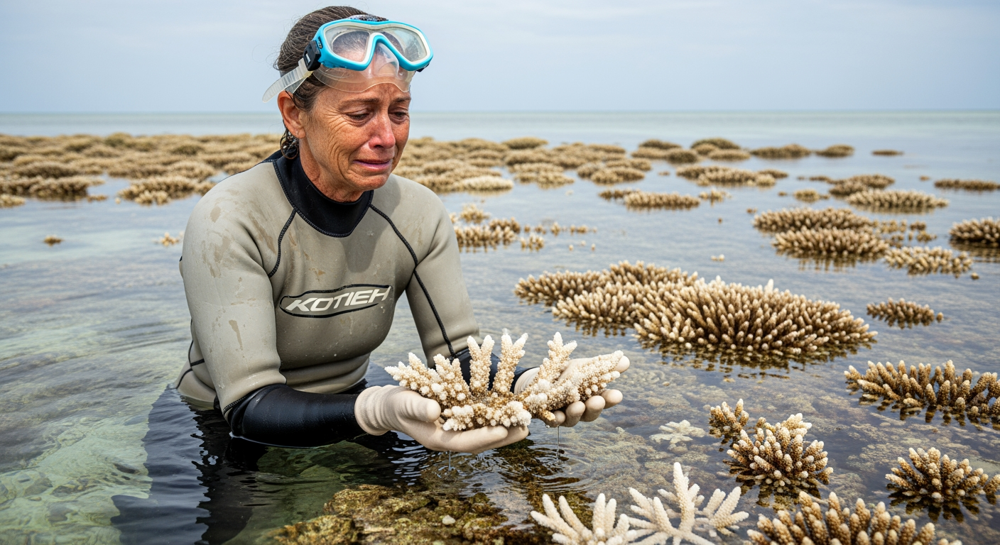 「一片死寂」——科學家證實世界遺產寧格羅珊瑚礁已有三分之二珊瑚死亡