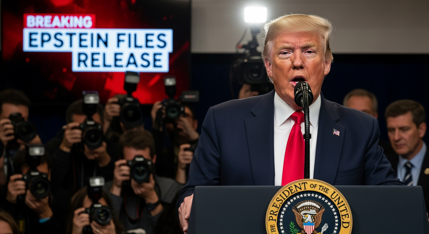 態度大逆轉，川普敦促共和黨人投票支持公佈愛潑斯坦檔案