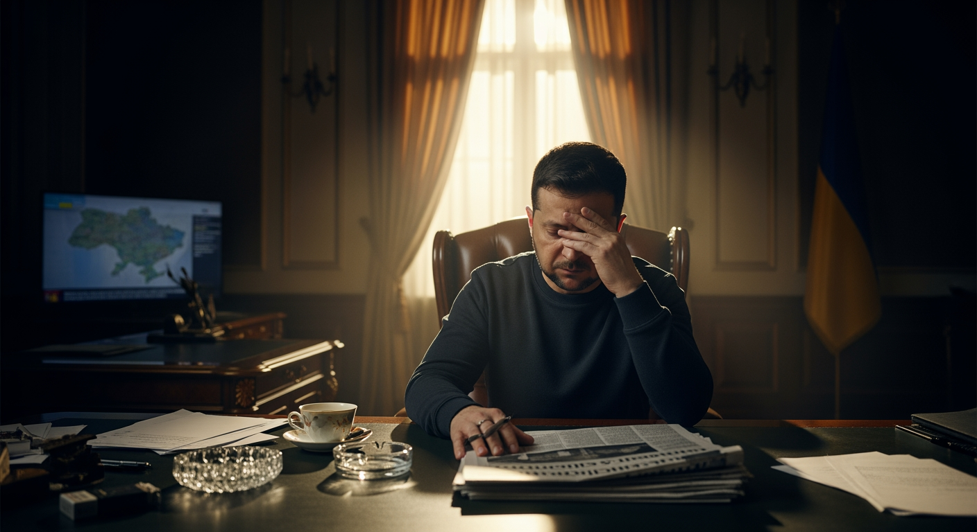 親信捲入貪腐醜聞，澤倫斯基面臨政治危機