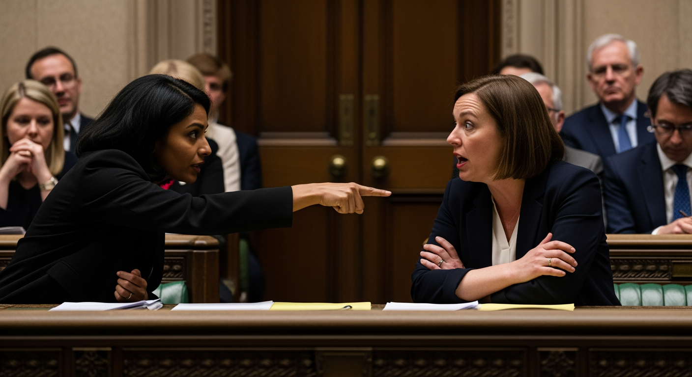 凱米·巴德諾赫為其預算演說攻擊雷切爾·里夫斯辯護，稱「是她先開始的」——英國政治實況