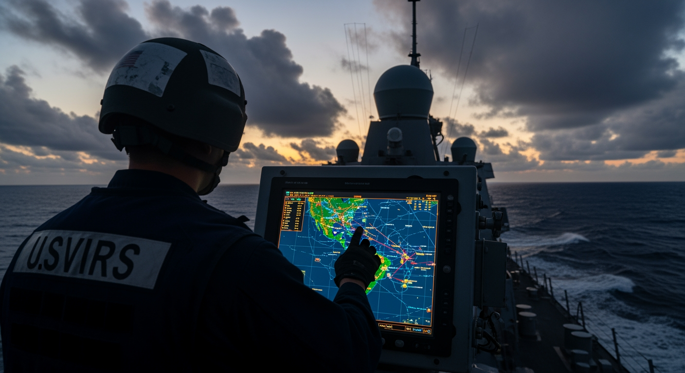 美軍在加勒比海與東太平洋的攻擊行動地圖分析