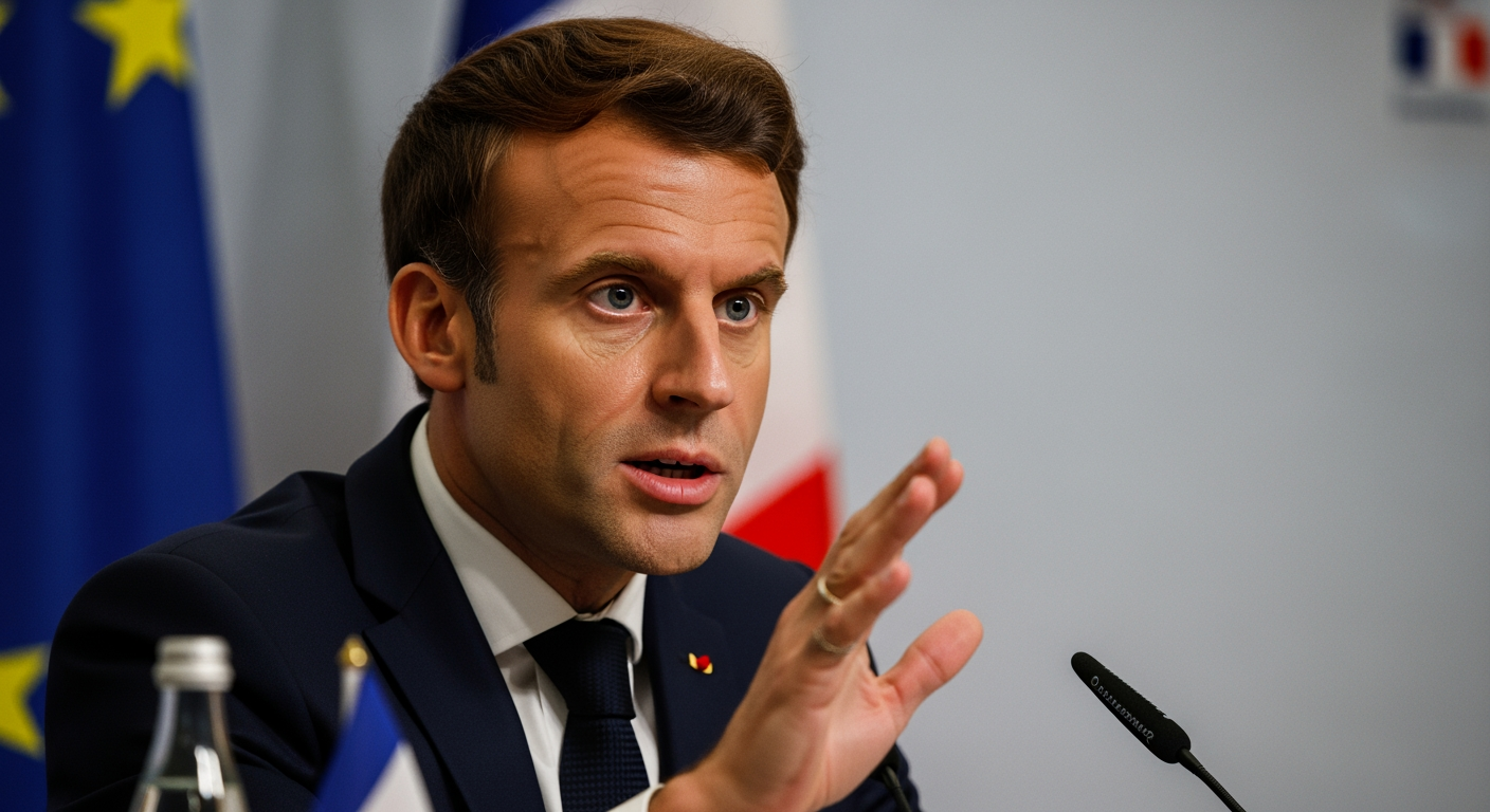 馬克宏否認曾警告烏克蘭美國可能背叛——事件始末