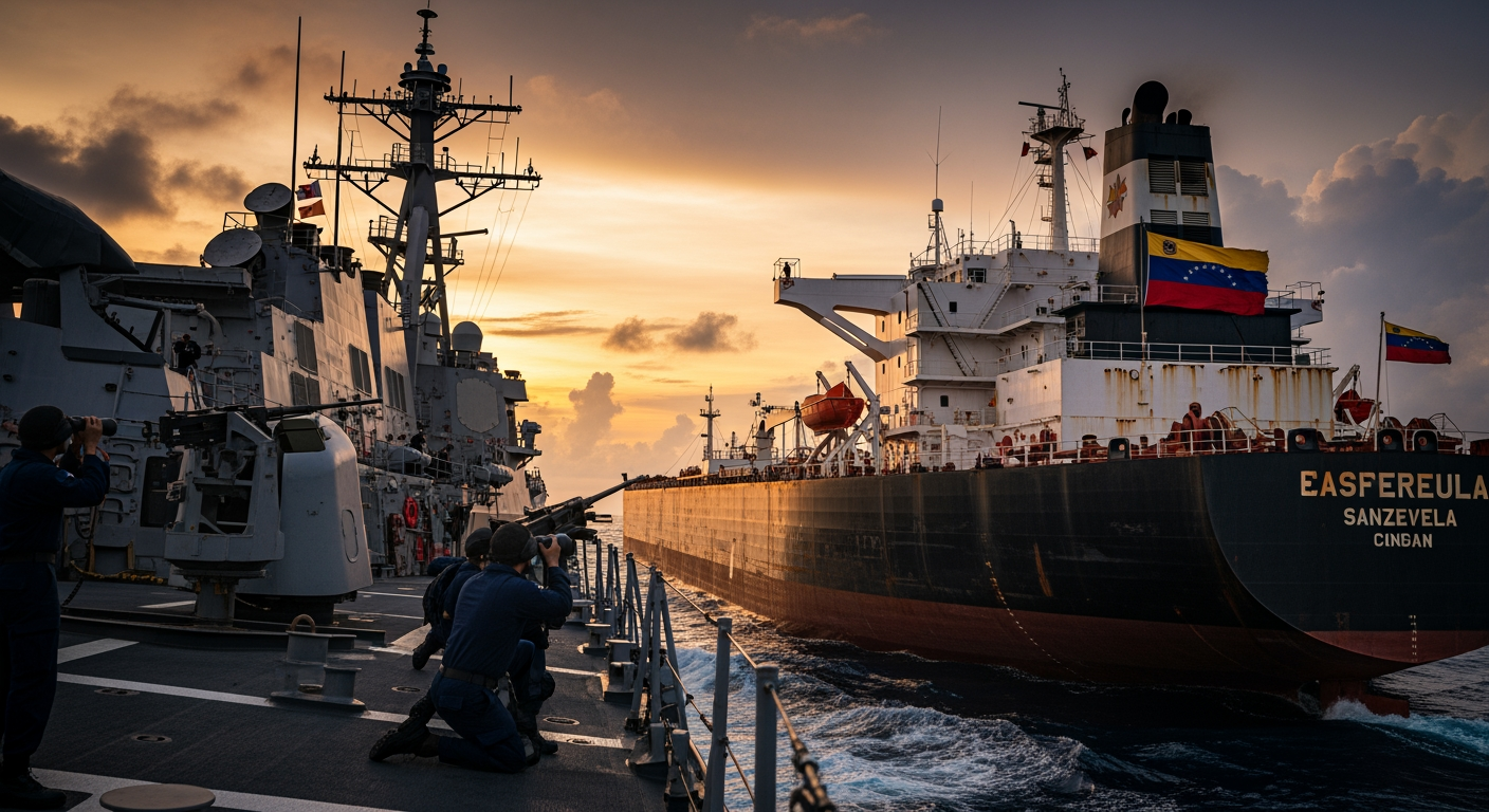 白宮釋出訊號,將展開行動扣押更多委內瑞拉附近的油輪