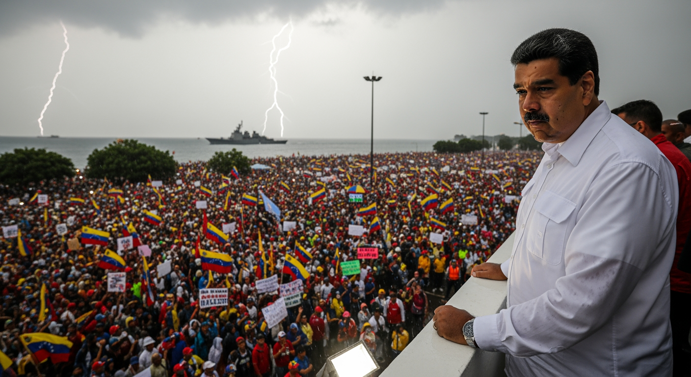 委內瑞拉總統馬杜洛雖受動搖但仍屹立不倒,打算與川普長期周旋