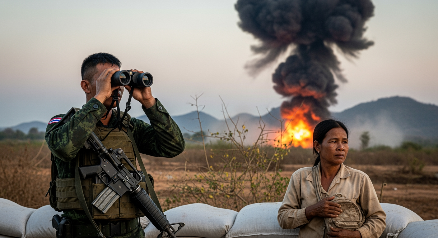 隨著泰國與柬埔寨恢復邊境衝突,川普的和平協議搖搖欲墜